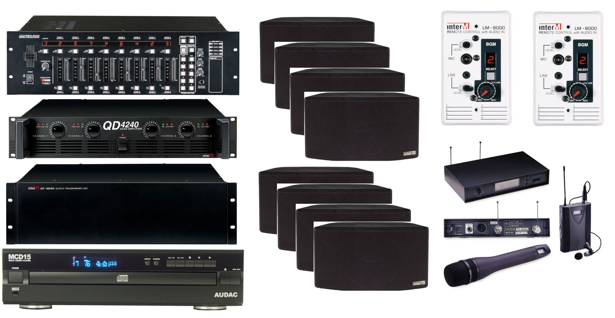 PA System for Announcements
